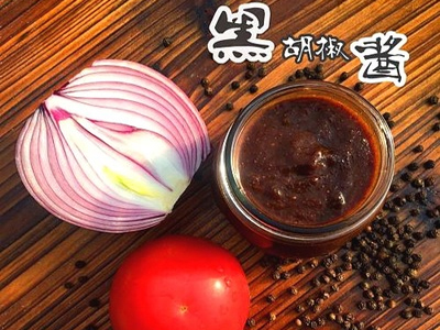 Black pepper sauce